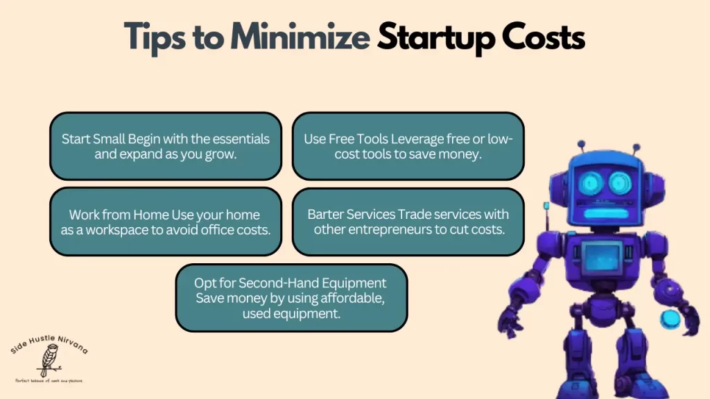 Tips to Minimize Startup Costs