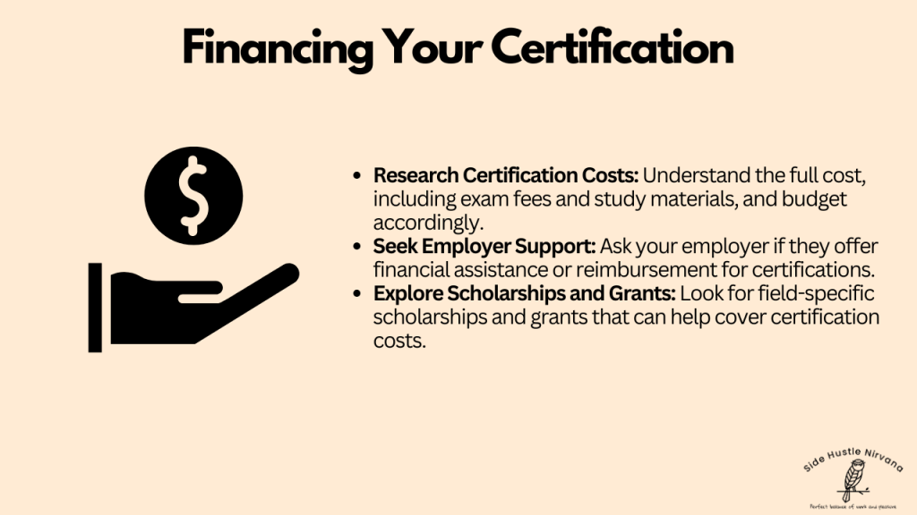 Financing Your Certification