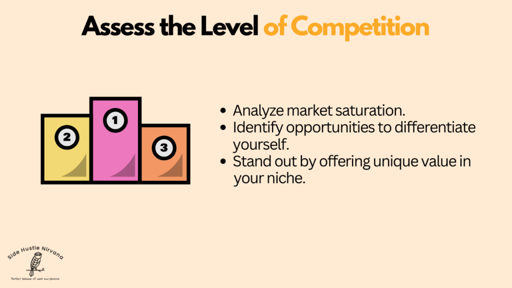 Assess the Level of Competition