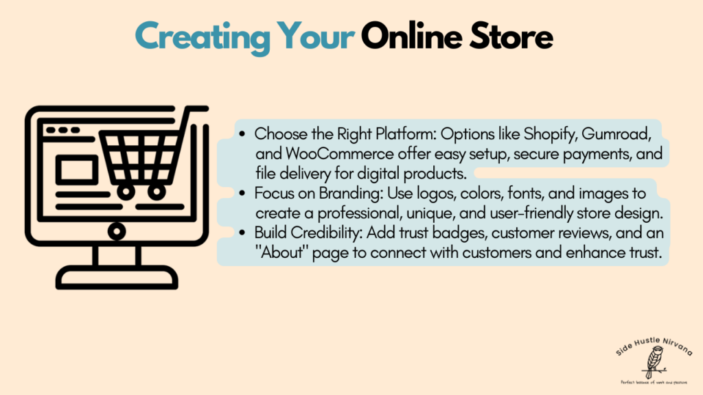 Creating Your Online Store