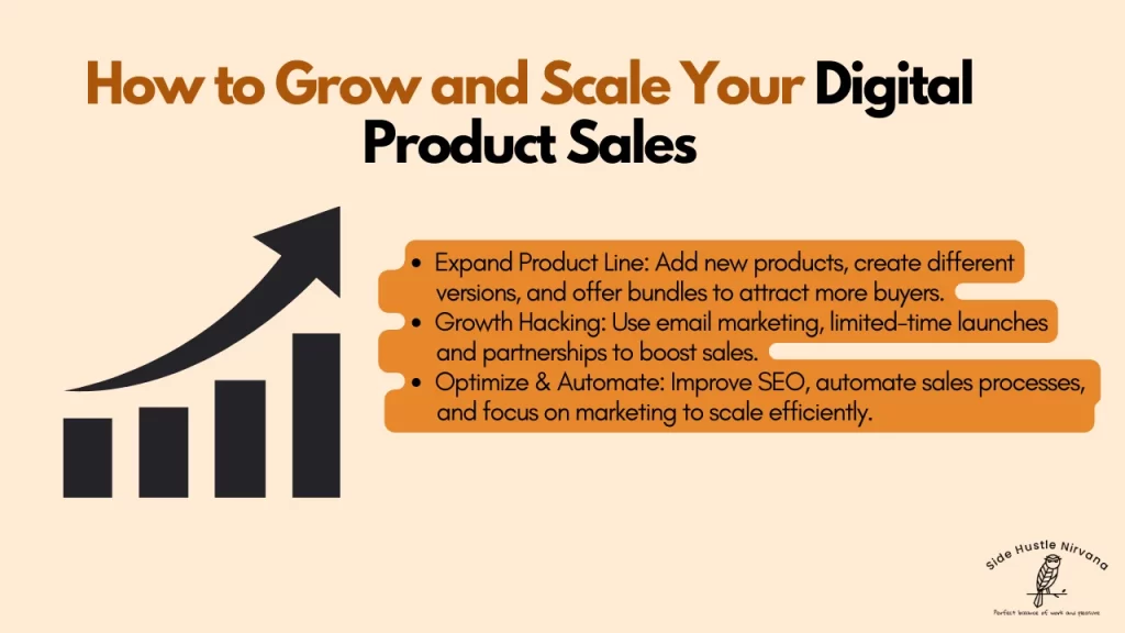 How to Grow and Scale Your Digital Product Sales