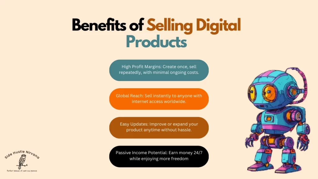 Benefits of Selling Digital Products