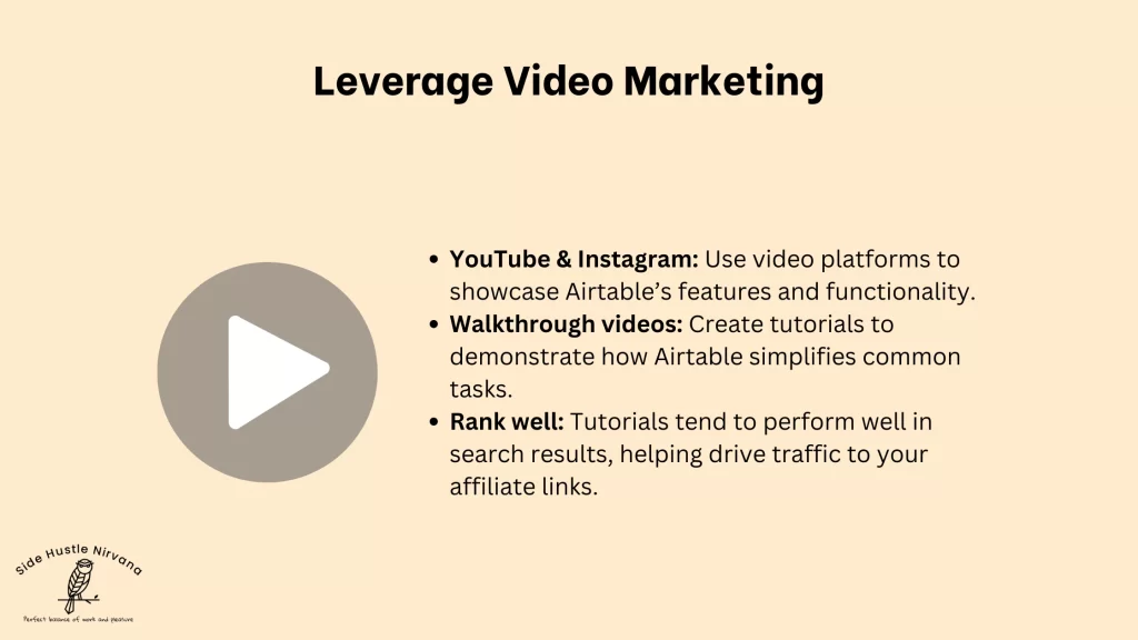 Leverage Video Marketing