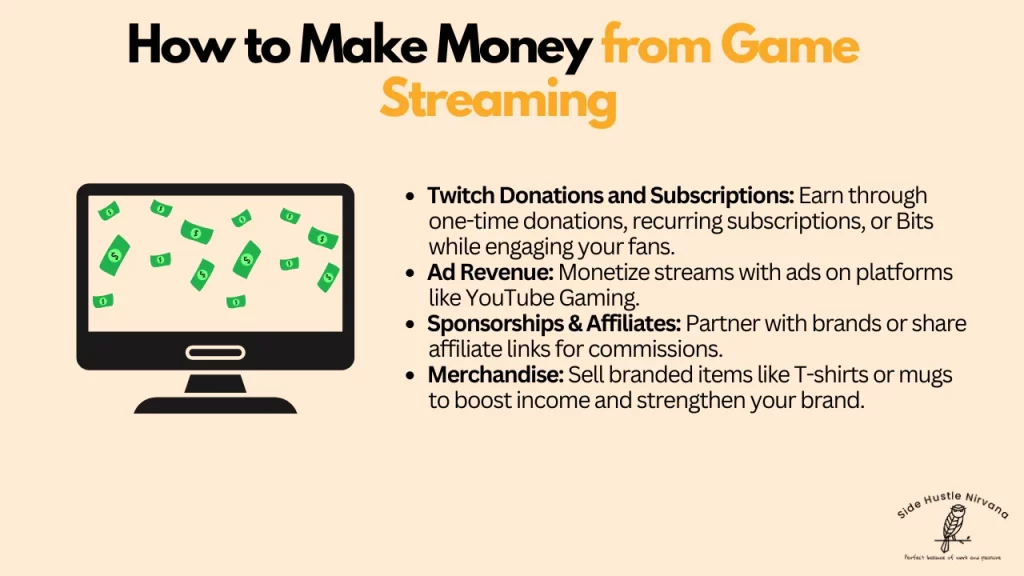 How to Make Money from Game Streaming