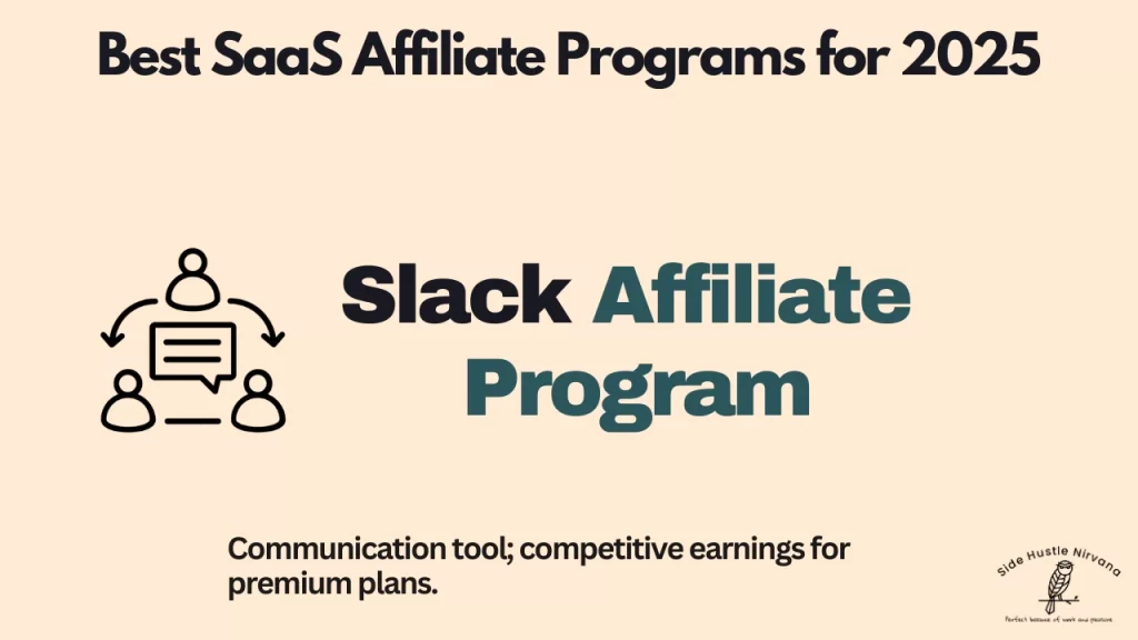 Slack Affiliate Program - A SaaS Affiliate Program