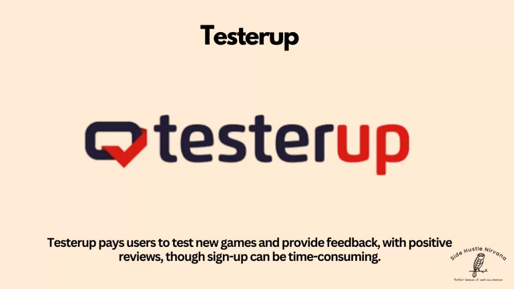 testerup - A Money Playing Mobile Game