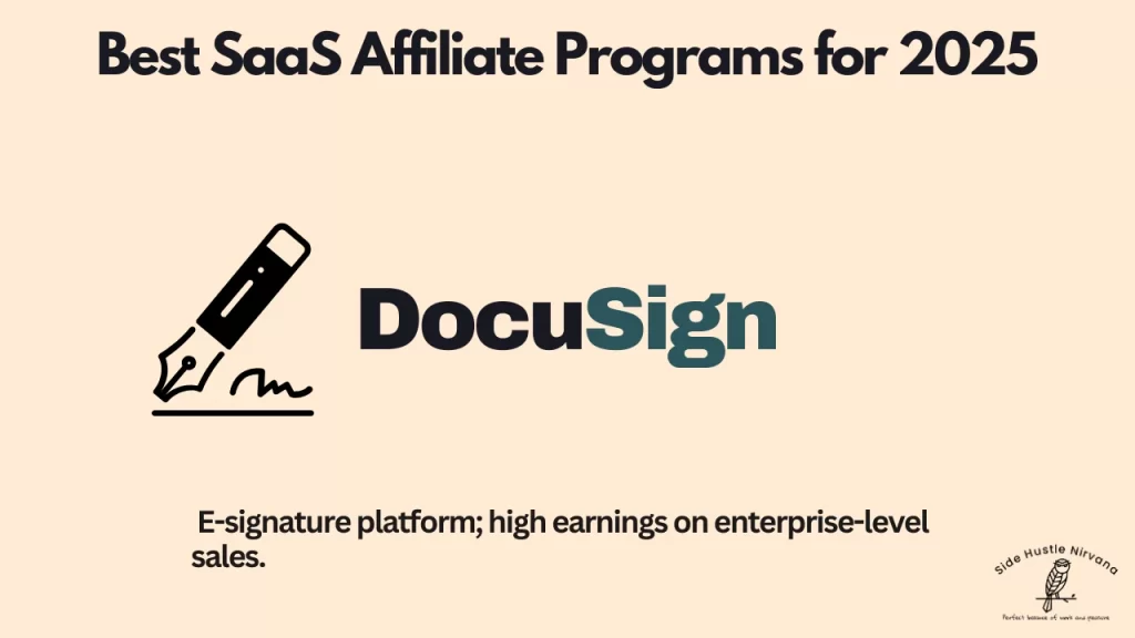 DocuSign- A SaaS Affiliate Program