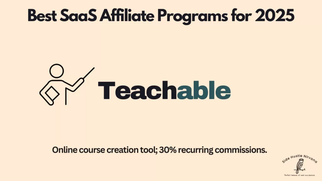 Teachable - A SaaS Affiliate Program