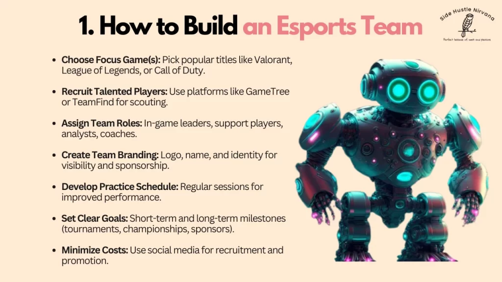 How to Build an Esports Team