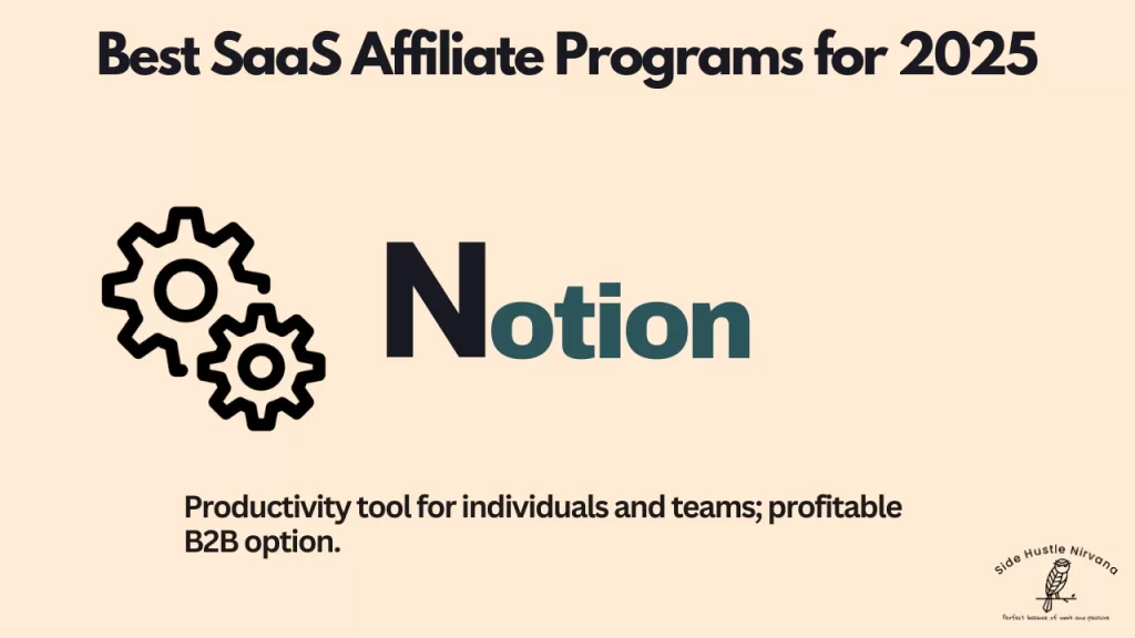 Notion - A SaaS Affiliate Program