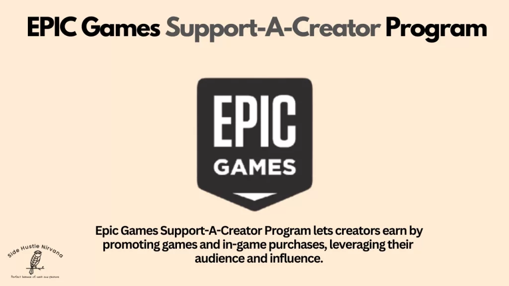 EPIC Games Support-A-Creator Program 