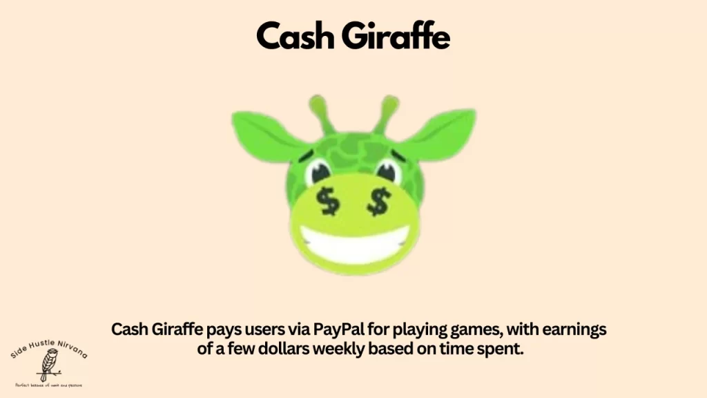 Cash Giraffe - A Money Playing Mobile Game