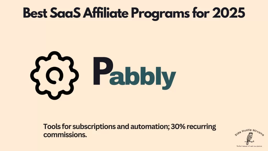 Pabbly - A SaaS Affiliate Program