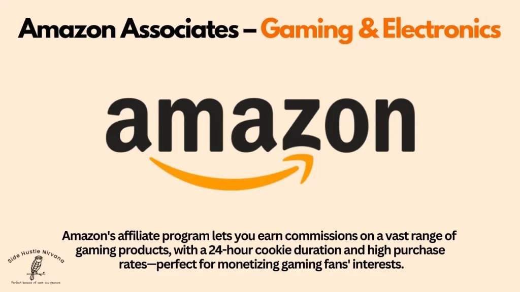 Amazon Associates – Gaming & Electronics 