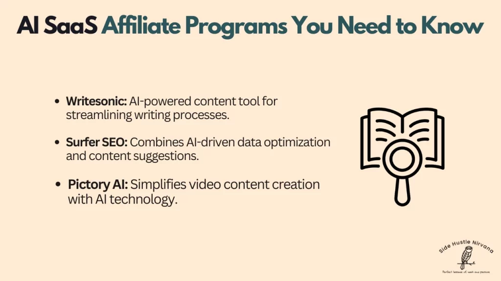 AI SaaS Affiliate Programs You Need to Know