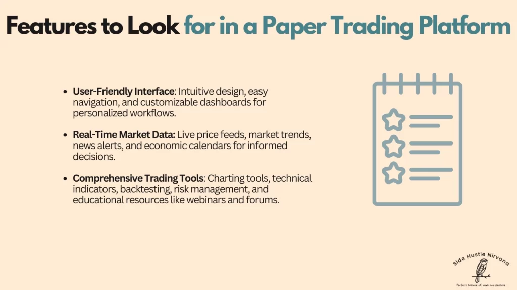 Features to Look for in a Paper Trading Platform