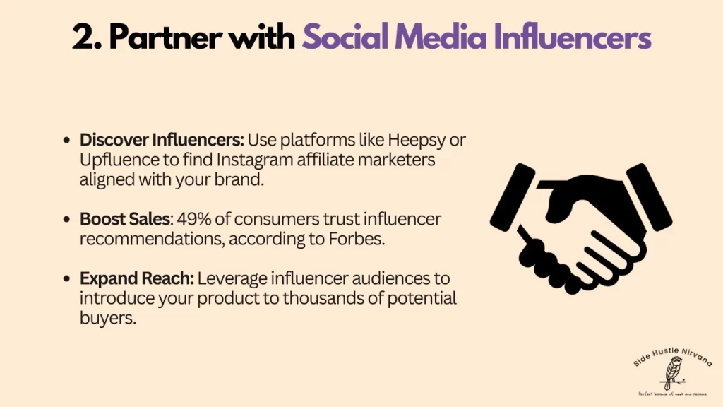 Partner with Social Media Influencers