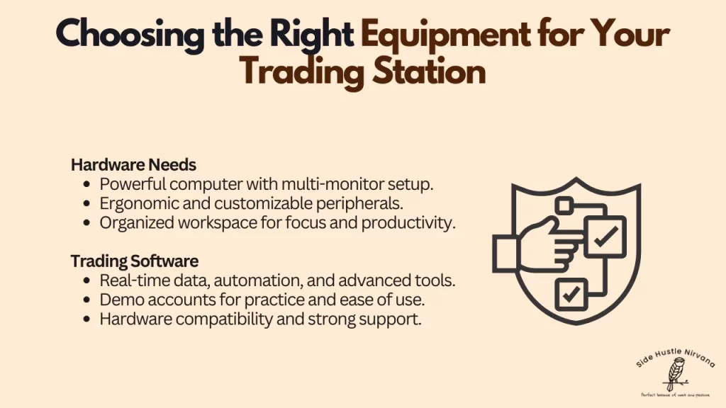 Choosing the Right Equipment for Your Trading Station