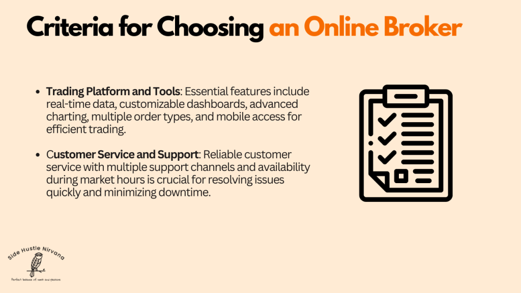 Criteria for Choosing an Online Broker