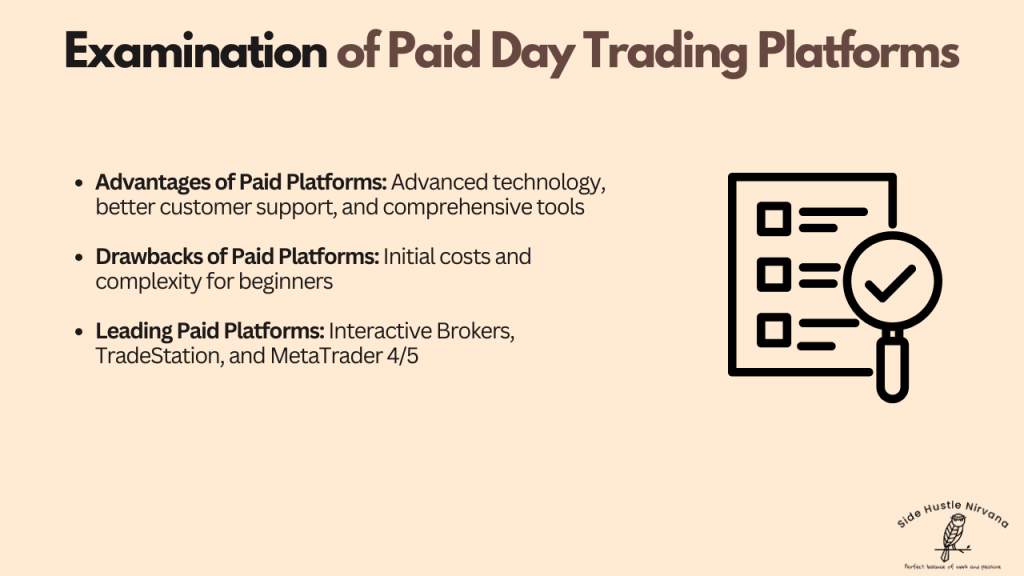 Examination of Paid Day Trading Platforms