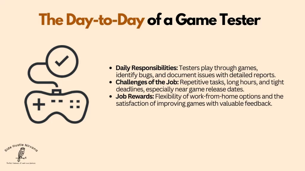 The Day-to-Day of a Game Tester