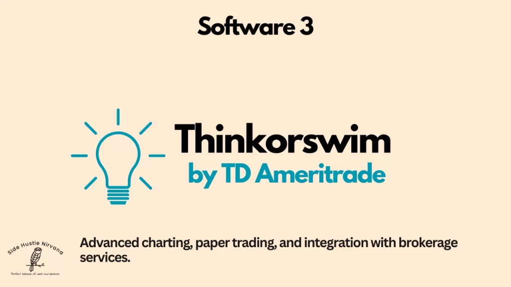 Thinkorswim - A Stock Charting Software