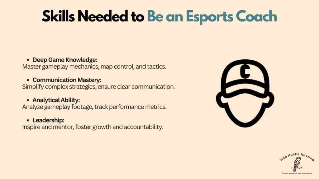 Skills Needed to Be an Esports Coach