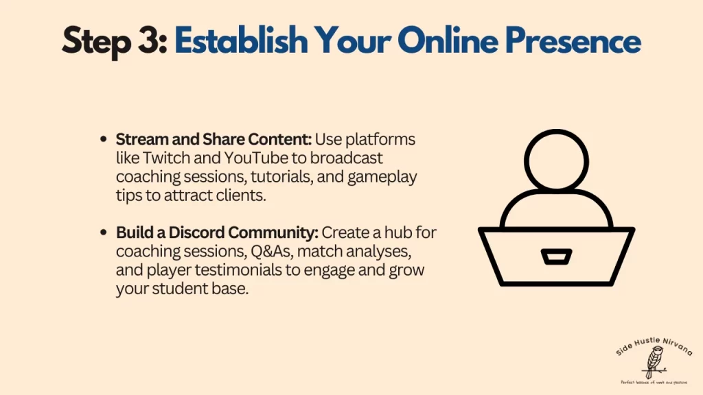 Step 3: Establish Your Online Presence