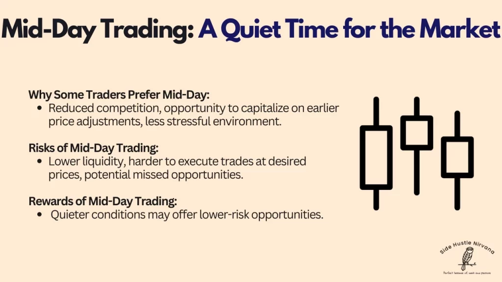 Mid-Day Trading: A Quiet Time for the Market