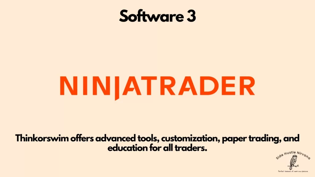 NinjaTrader - A Charting Sotfware For Day Traders