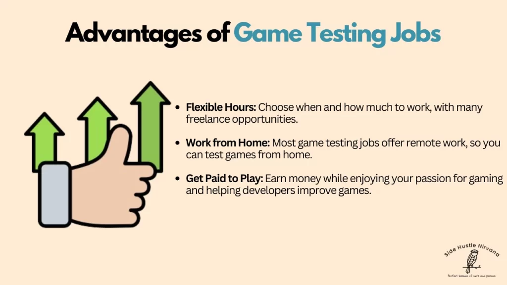 Advantages of Game Testing Jobs