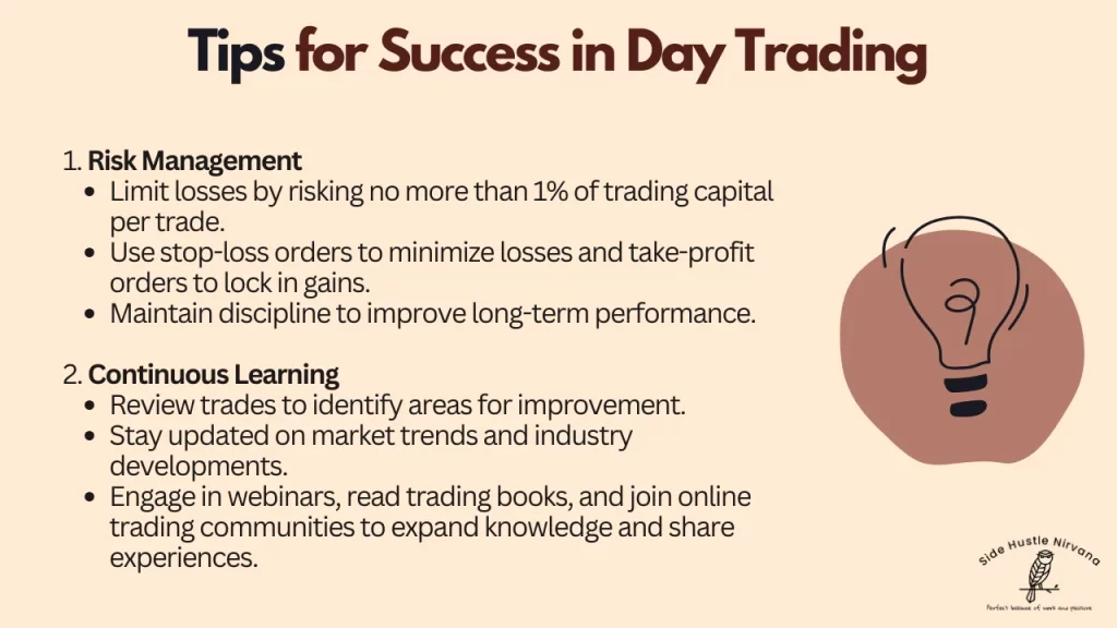 Tips for Success in Day Trading