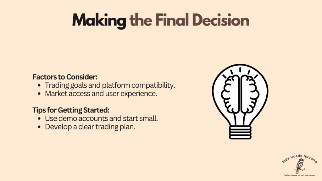 Making the Final Decision