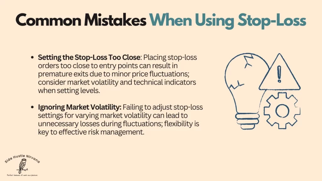 Common Mistakes When Using Stop-Loss