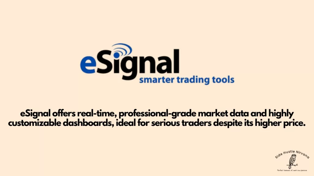 eSignal - A Stock Scanner