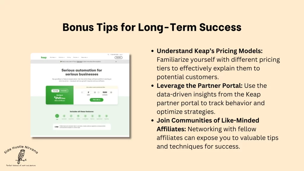 Bonus Tips for Long-Term Success