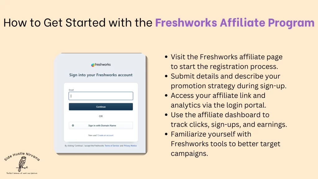 How to Get Started with the Freshworks Affiliate Program