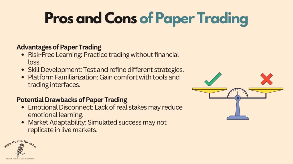 Pros and Cons of Paper Trading