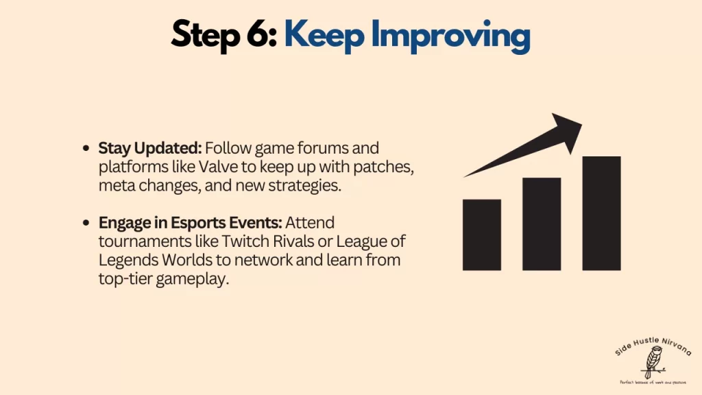 Step 6: Keep Improving