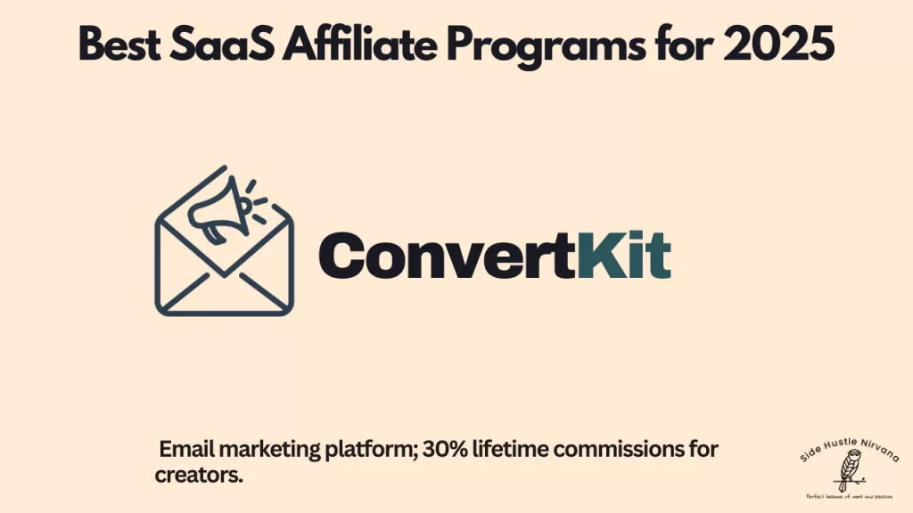 ConvertKit - A SaaS Affiliate Program