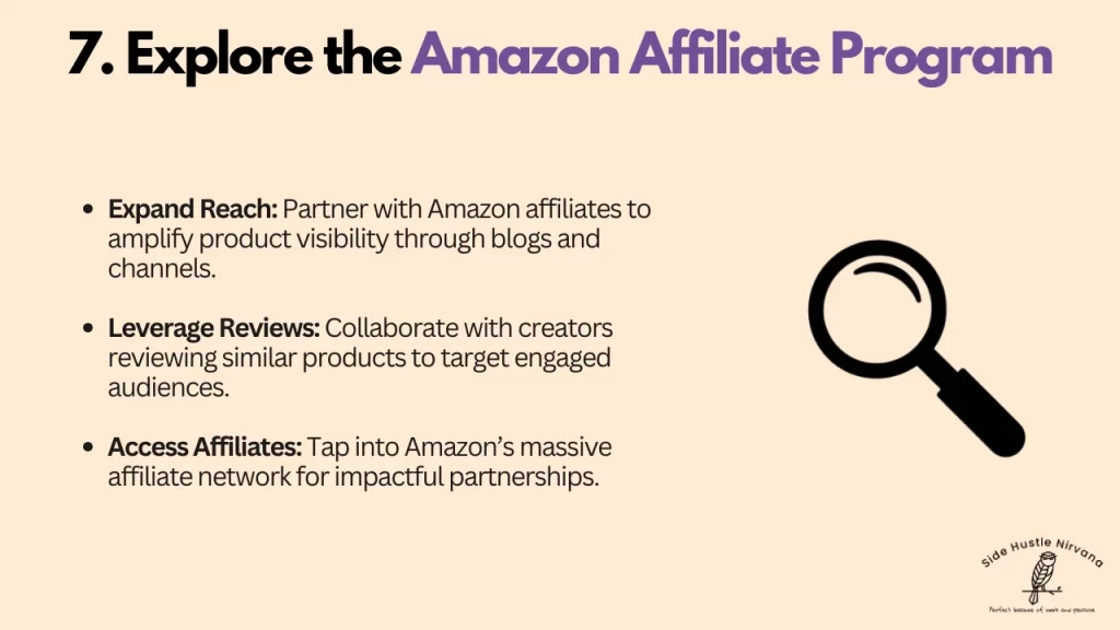 Explore the Amazon Affiliate Program