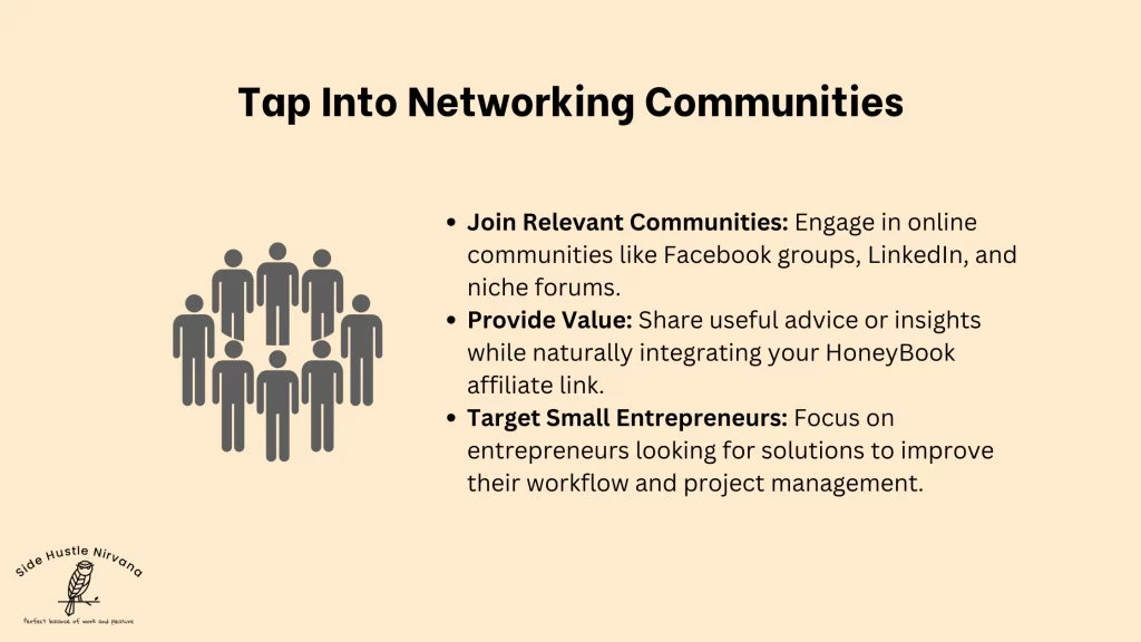 Tap Into Networking Communities