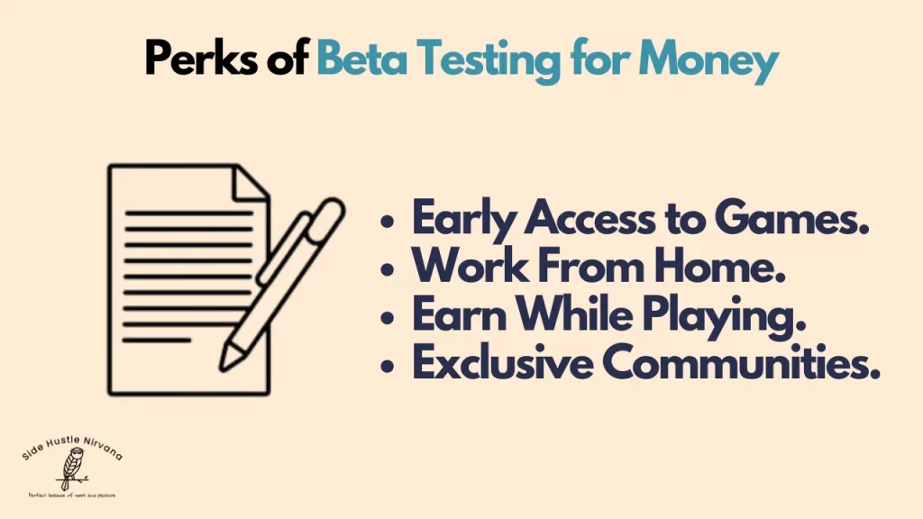 Perks of Beta Testing for Money