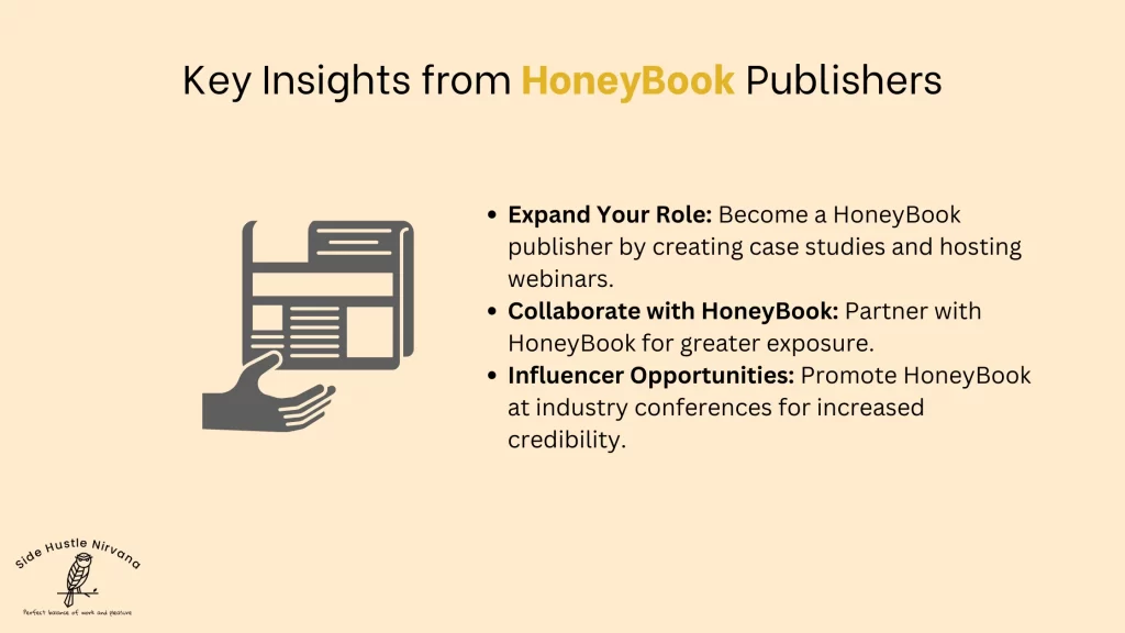 Key Insights from HoneyBook Publishers