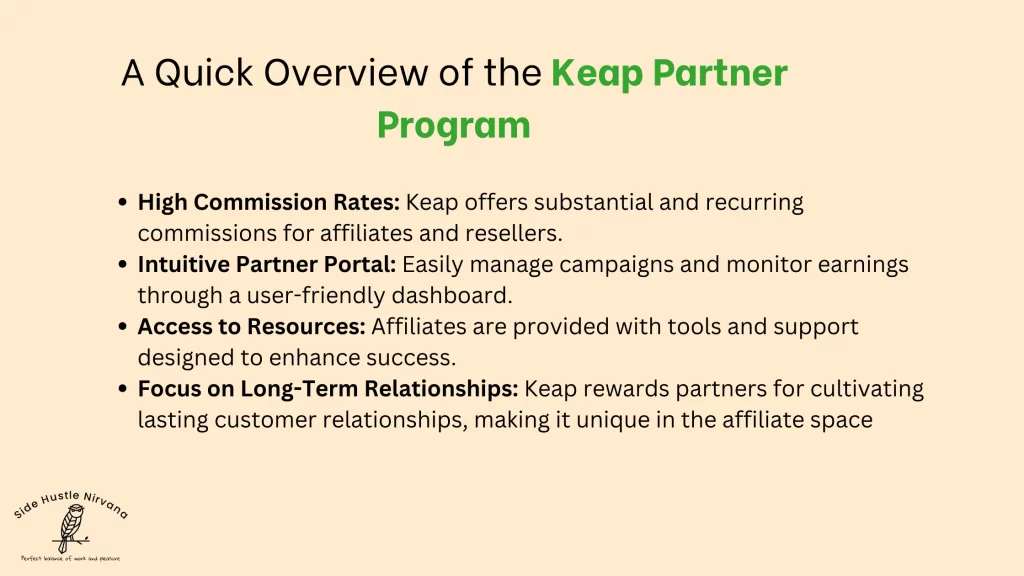 A Quick Overview of the Keap Partner Program