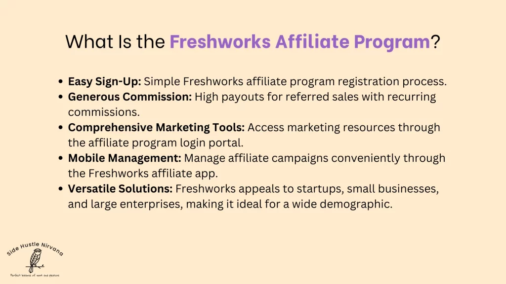 What Is the Freshworks Affiliate Program?