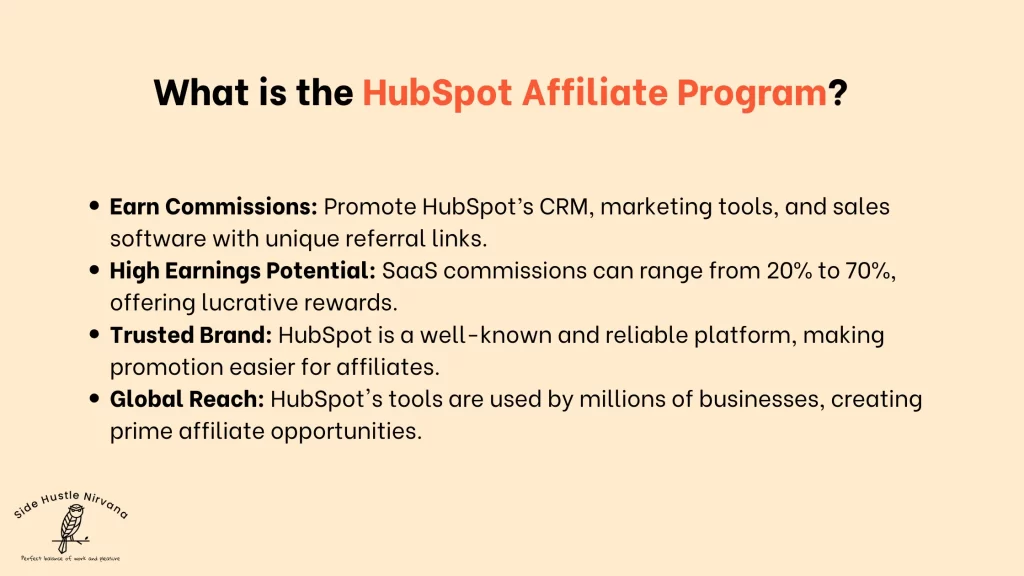 What is the HubSpot Affiliate Program?