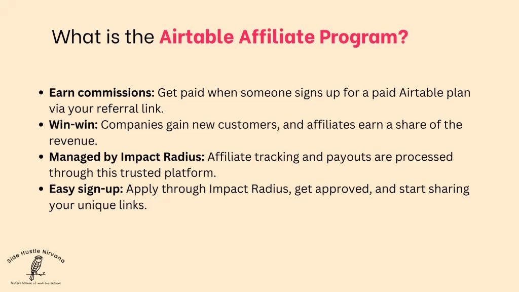 What is the Airtable Affiliate Program?