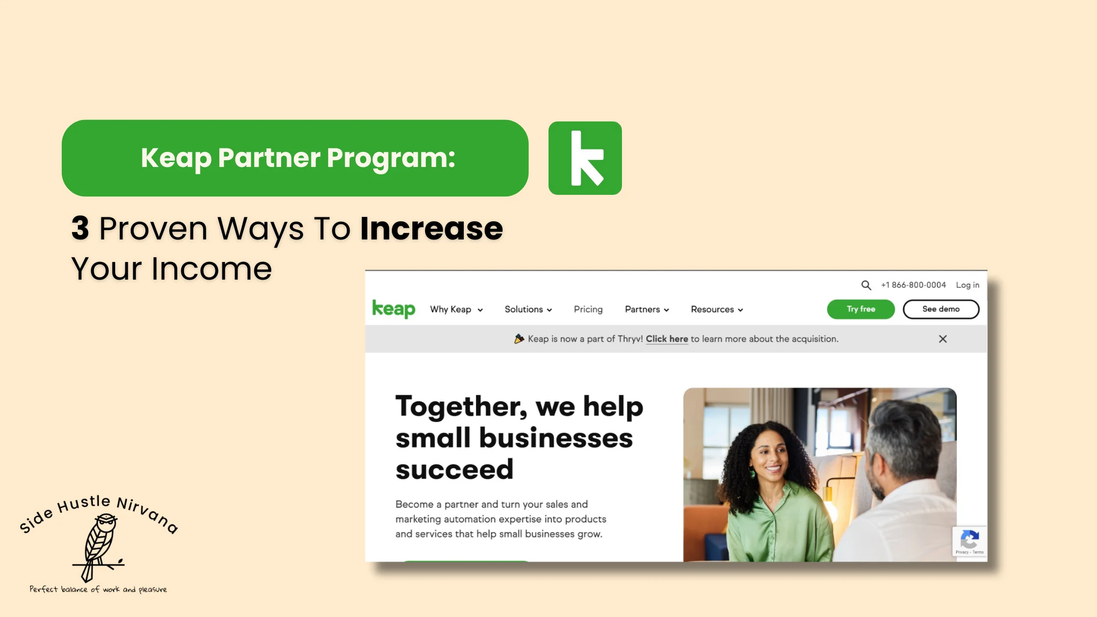 Keap Partner Program: 3 Proven Ways To Increase Your Income