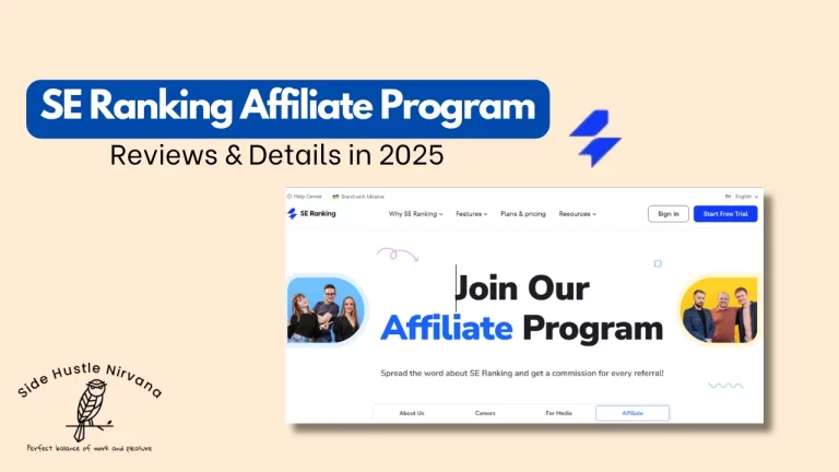 SE Ranking Affiliate Program Reviews & Details in 2025